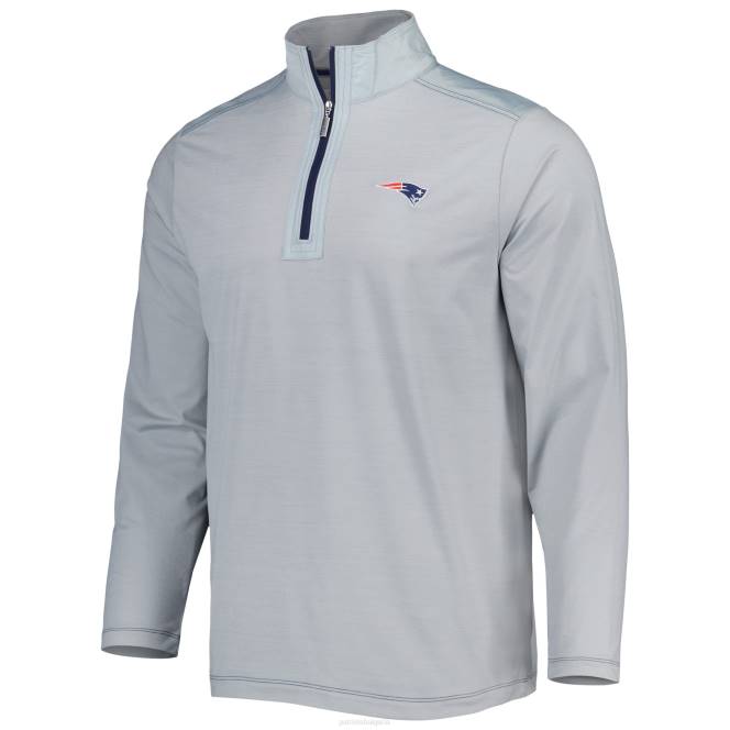 облекло Patriots Jersey Tommy bahama grey on deck яке islandzone с половин цип мъже T8TH686
