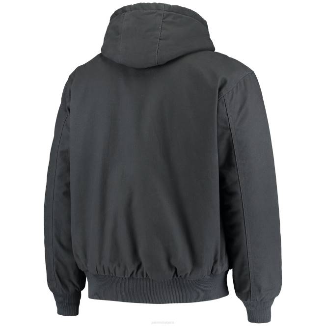 облекло Patriots Jersey памучно брезентово яке с качулка dunbrooke navy dakota мъже T8TH668