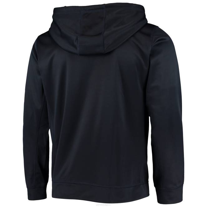 облекло Patriots Jersey dunbrooke navy trophy поларена суичър с цял цип мъже T8TH674