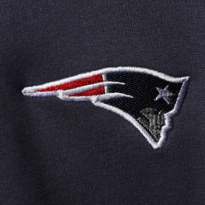 облекло Patriots Jersey Голяма и висока качулка с цял цип с марка fanatics мъже T8TH740