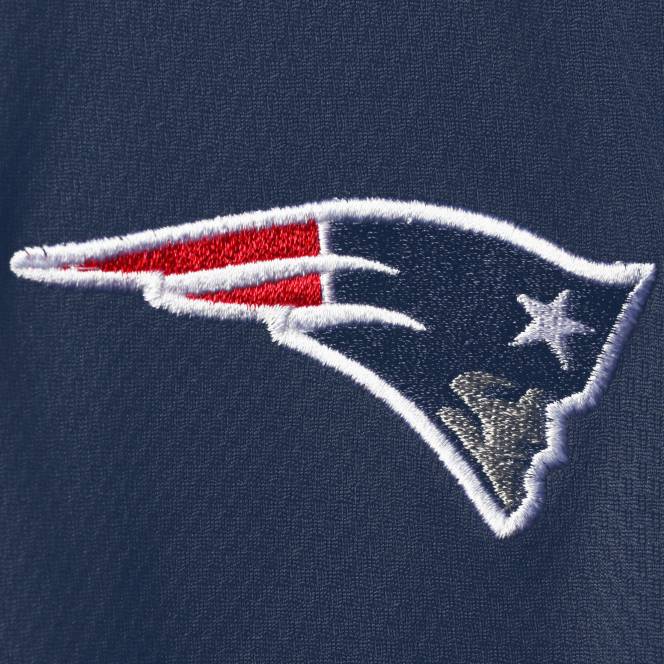 облекло Patriots Jersey голямо и високо полиестерно яке с четвърт цип реглан с марка fanatics мъже T8TH741