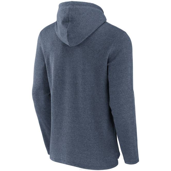 облекло Patriots Jersey nfl x darius rucker колекция от fanatics Heathered морско вафлен плетен пуловер с качулка мъже T8TH807