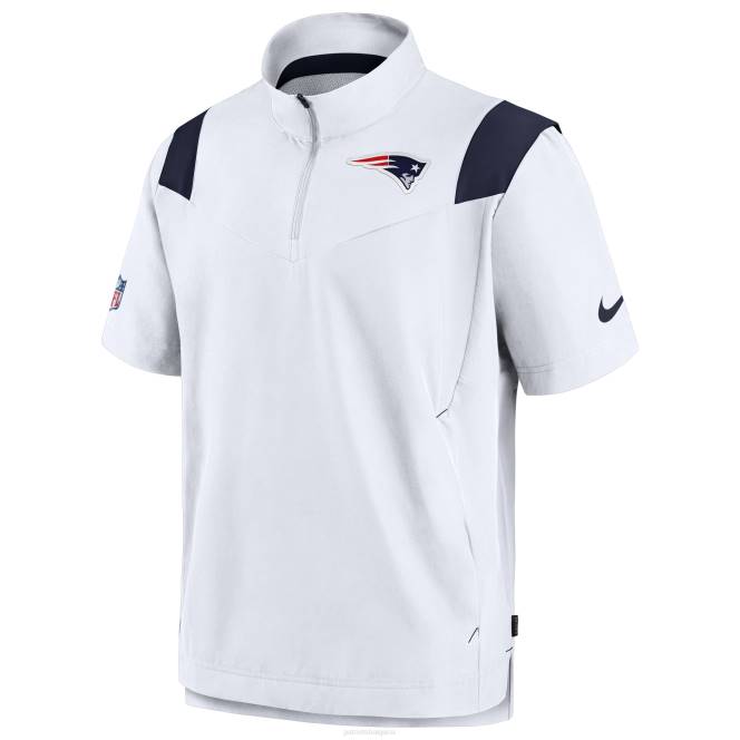 облекло Patriots Jersey nike бели странични треньори шеврон пуловер горнище мъже T8TH610