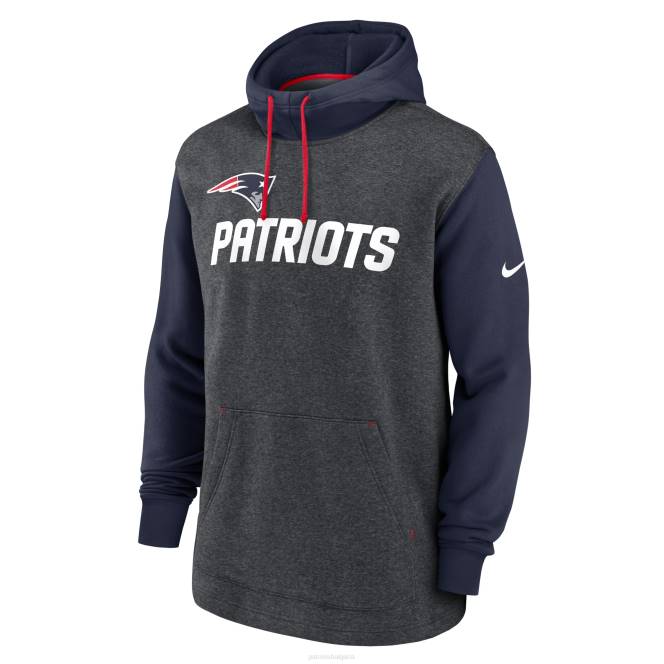 облекло Patriots Jersey пуловер nike heathered charcoal/navy surrey legacy мъже T8TH597