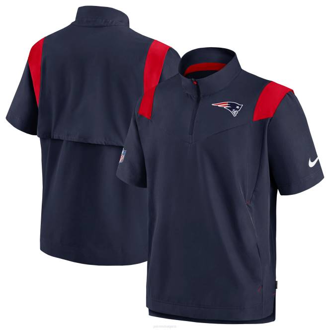 облекло Patriots Jersey nike navy sideline coaches chevron lockup пуловер горнище мъже T8TH511