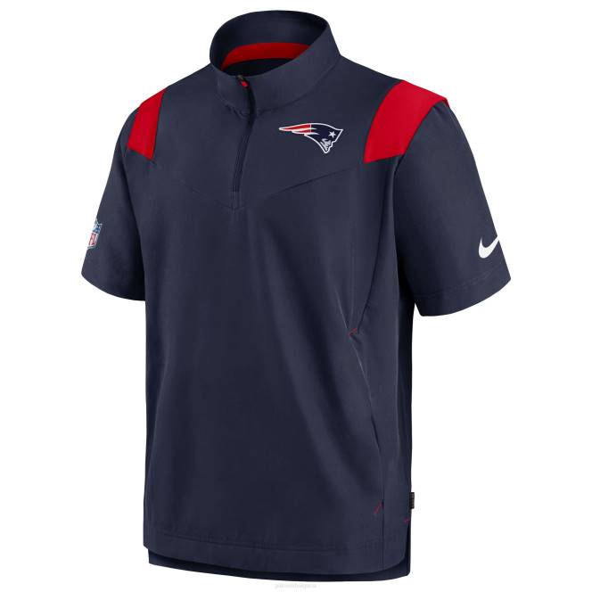 облекло Patriots Jersey nike navy sideline coaches chevron lockup пуловер горнище мъже T8TH511