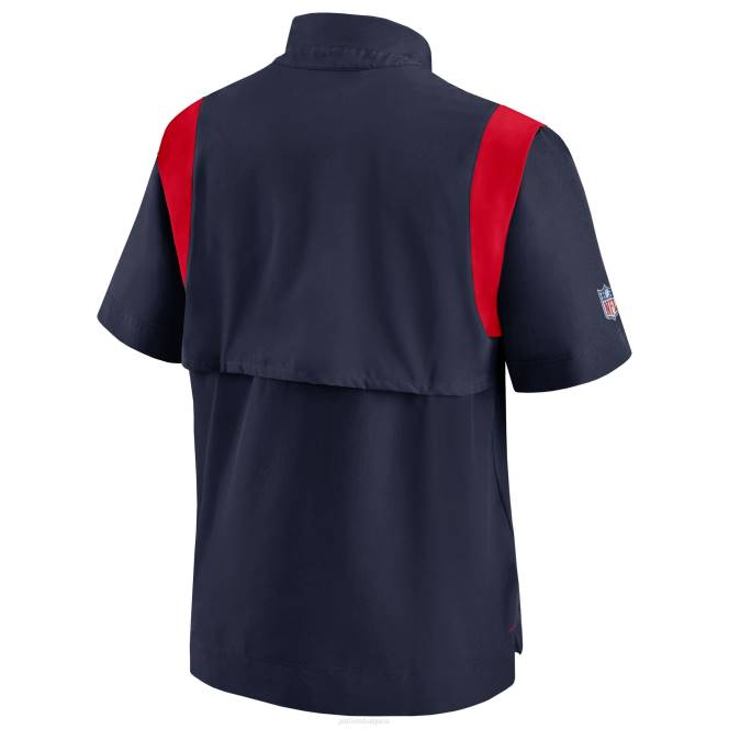 облекло Patriots Jersey nike navy sideline coaches chevron lockup пуловер горнище мъже T8TH511