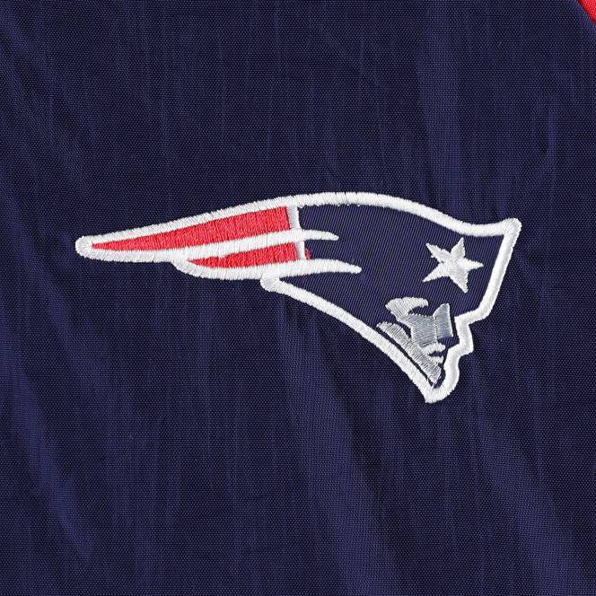 облекло Patriots Jersey tommy hilfiger тъмносин пуловер с качулка с четвърт цип мъже T8TH466