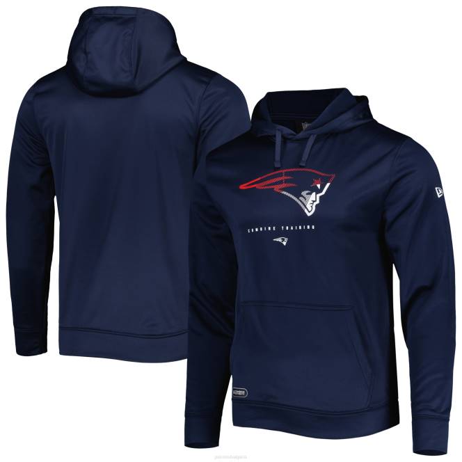 облекло Patriots Jersey автентичен пуловер с качулка watson от нова ера мъже T8TH503