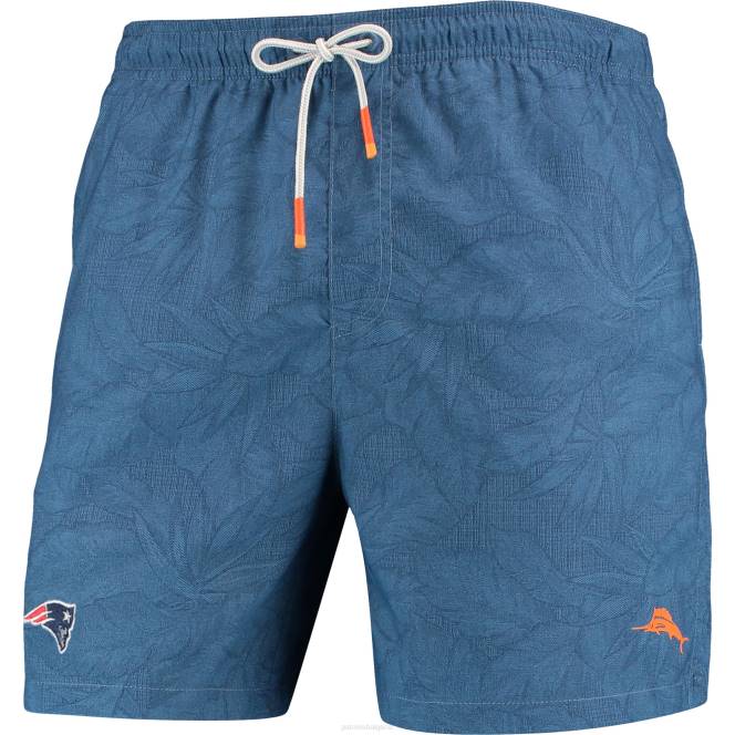 облекло Patriots Jersey Tommy Bahama Naples слоести листа бански куфари мъже T8TH1708