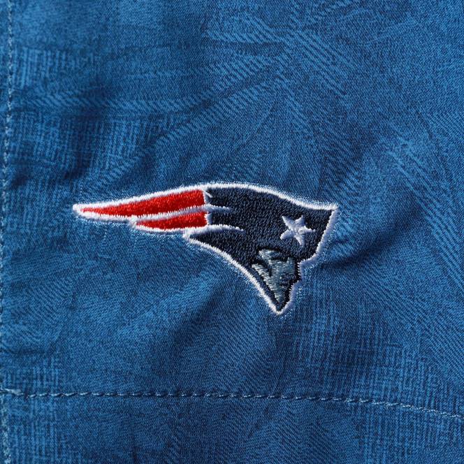 облекло Patriots Jersey Tommy Bahama Naples слоести листа бански куфари мъже T8TH1708