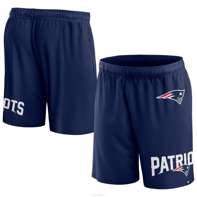 облекло Patriots Jersey тъмносини клинчер шорти с марка fanatics мъже T8TH1692