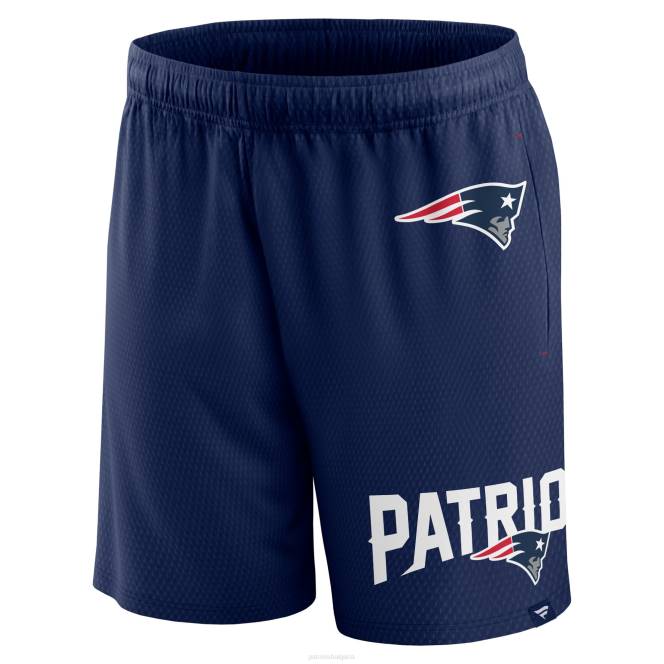 облекло Patriots Jersey тъмносини клинчер шорти с марка fanatics мъже T8TH1692