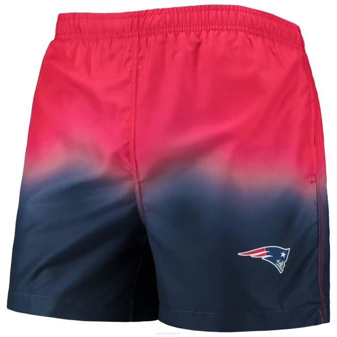 облекло Patriots Jersey бански къси панталони foco red/navy dip dye мъже T8TH1726