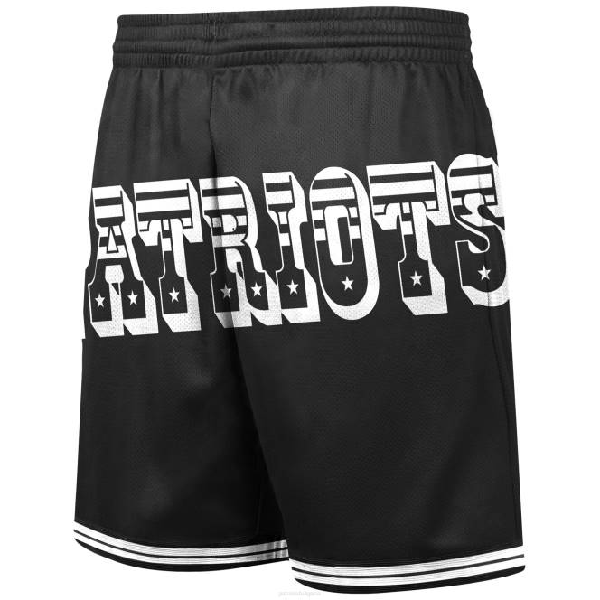облекло Patriots Jersey модни шорти mitchell & ness black big face 3.0 мъже T8TH1720