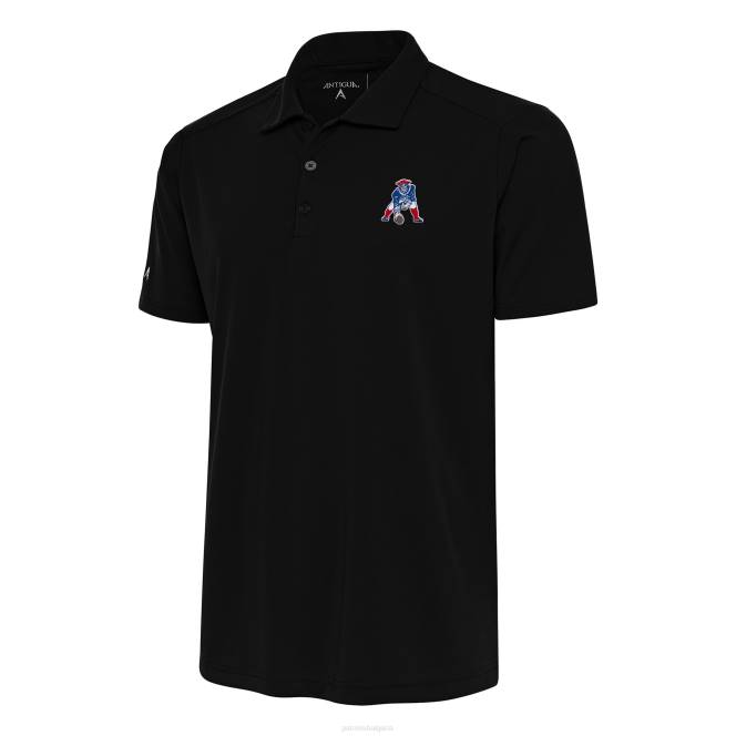 облекло Patriots Jersey antigua black team logo throwback tribute polo мъже T8TH1514