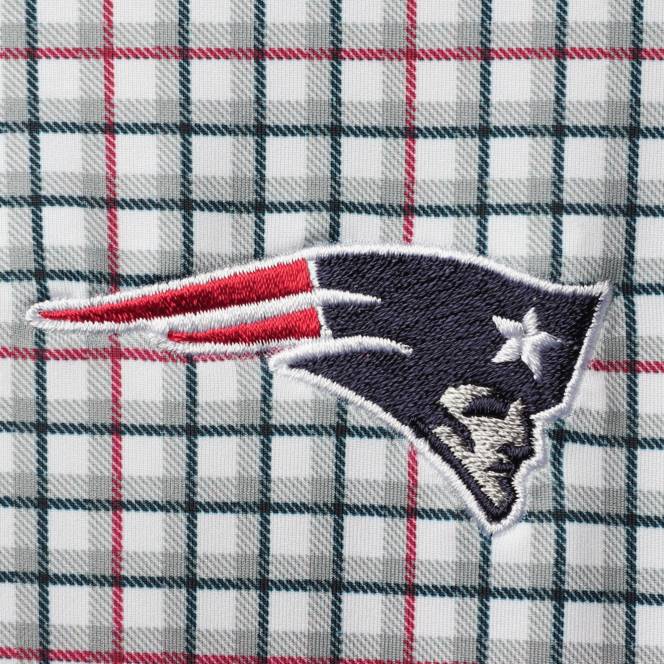 облекло Patriots Jersey antigua grey/navy предоставя поло с копчета мъже T8TH1423