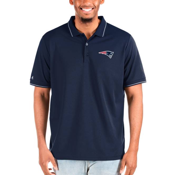 облекло Patriots Jersey antigua navy голямо и високо поло за богати мъже T8TH1448