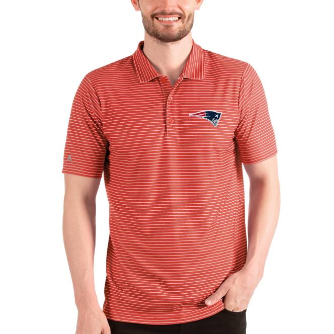 облекло Patriots Jersey antigua red esteem polo мъже T8TH1481