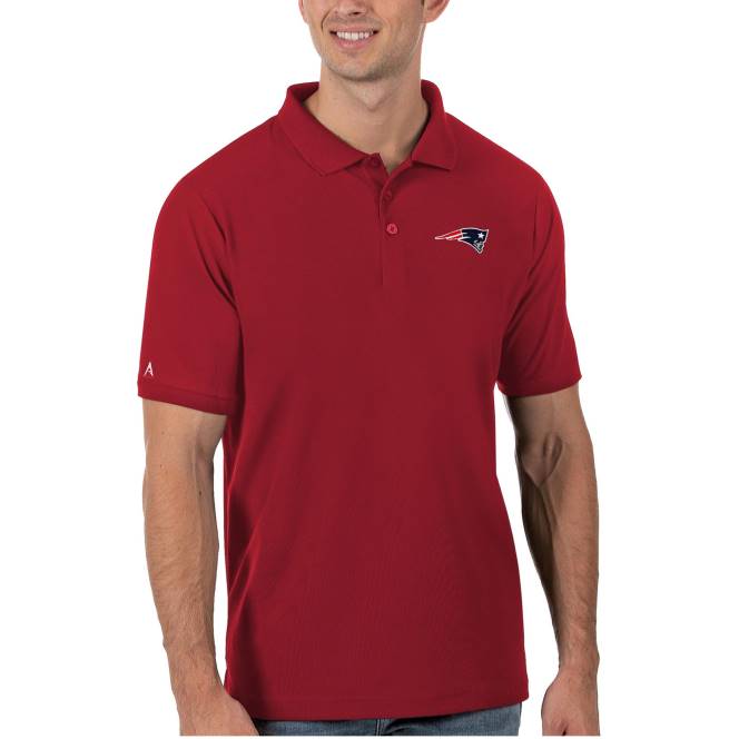 облекло Patriots Jersey antigua red legacy пике поло мъже T8TH1608