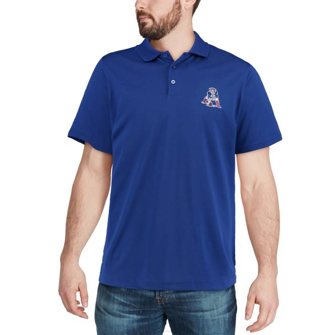 облекло Patriots Jersey antigua royal throwback пике поло мъже T8TH1383