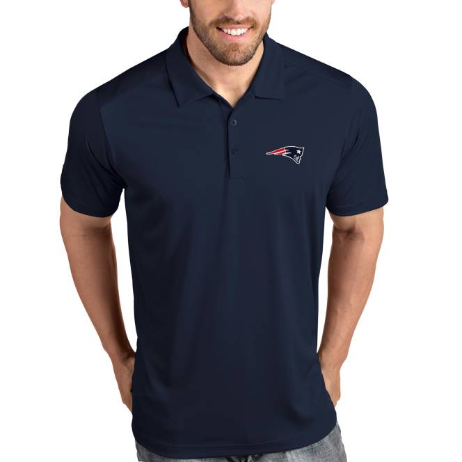 облекло Patriots Jersey antigua tribute polo - флот мъже T8TH1332
