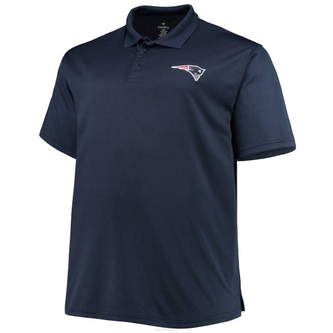 облекло Patriots Jersey тъмносиньо голямо и високо birdseye поло мъже T8TH1271