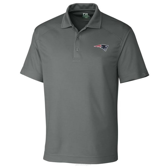 облекло Patriots Jersey cutter & buck grey big & tall drytec genre polo мъже T8TH1574