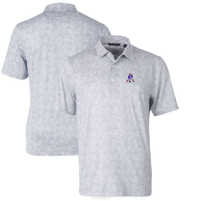облекло Patriots Jersey cutter & buck grey throwback logo pike constellation stretch polo мъже T8TH1550