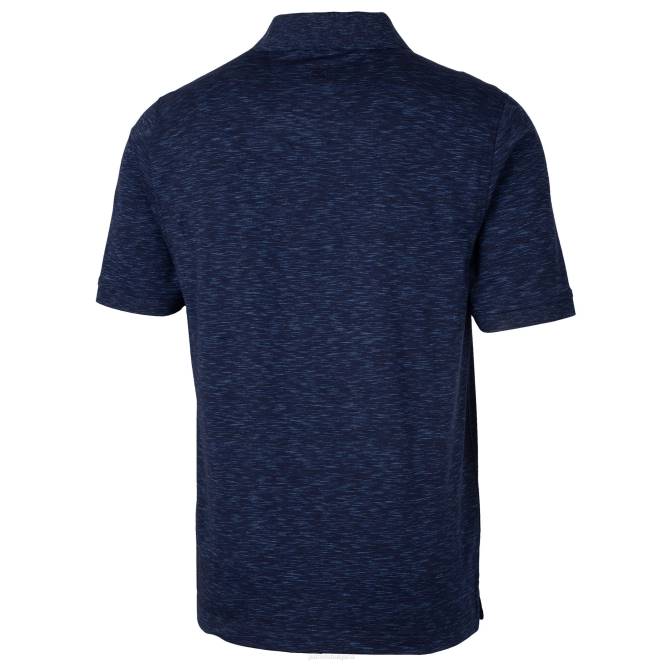 облекло Patriots Jersey cutter & buck heathered navy americana advantage space dye tri-blend polo мъже T8TH1418