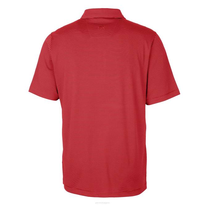 облекло Patriots Jersey cutter & buck red helmet forge pencil stripe stretch polo мъже T8TH1290