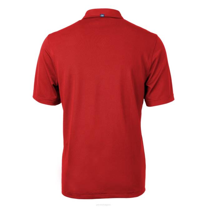 облекло Patriots Jersey cutter & buck червена каска virtue eco pique рециклирано поло мъже T8TH1365