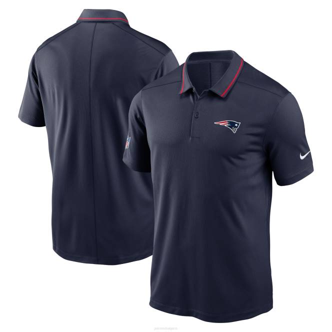 облекло Patriots Jersey nike navy странични линии победа изпълнение поло мъже T8TH1282