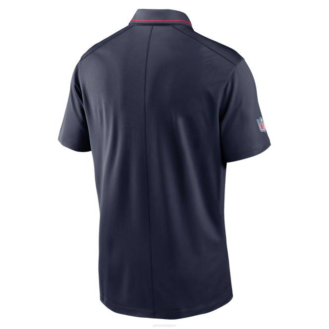 облекло Patriots Jersey nike navy странични линии победа изпълнение поло мъже T8TH1282