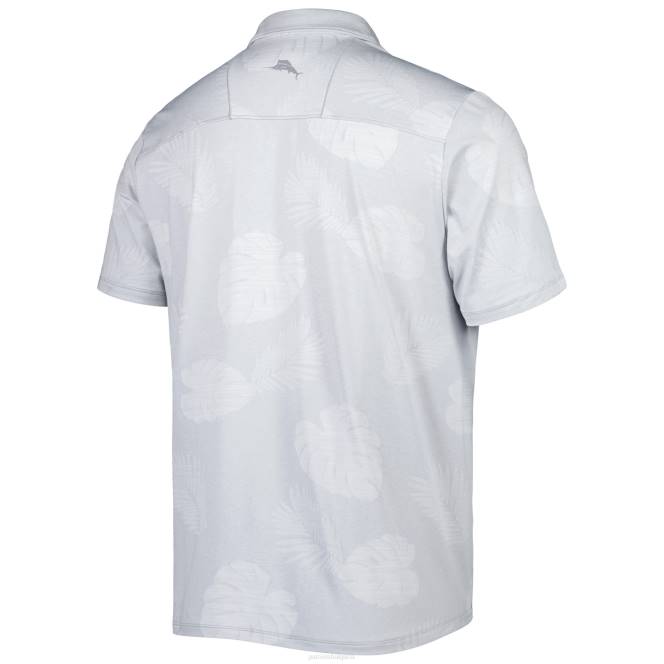 облекло Patriots Jersey tommy bahama grey throwback delray frond islandzone polo мъже T8TH1354