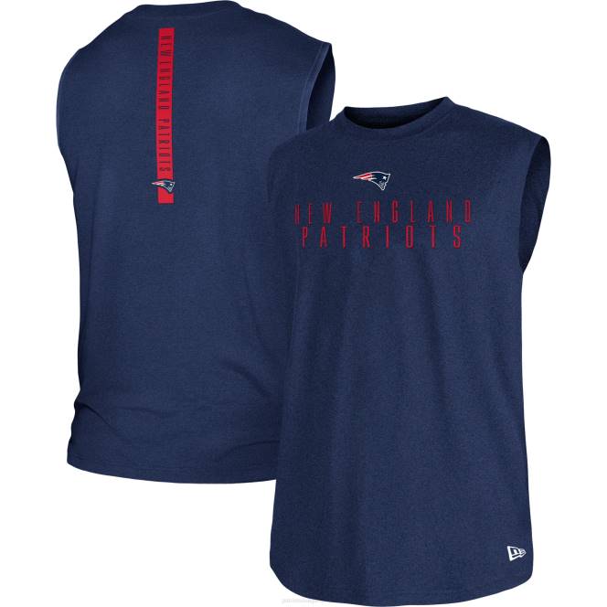 облекло Patriots Jersey нова ера военноморски екип мускулест потник мъже T8TH1861