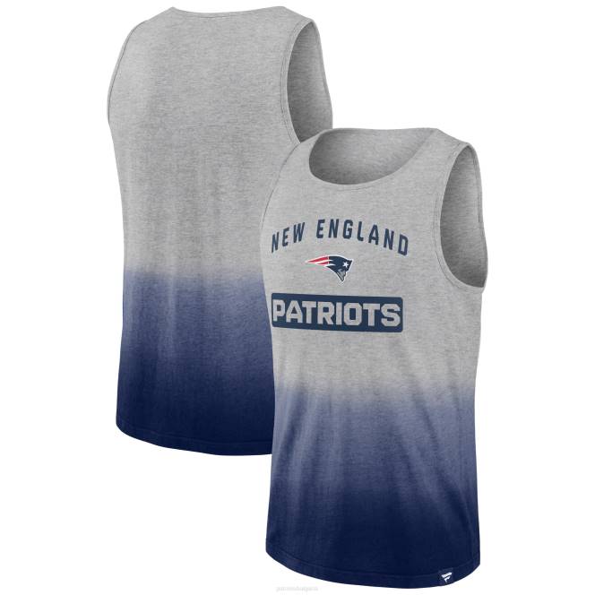 облекло Patriots Jersey fanatics брандиран Heathered Grey/Navy нашият годишен потник мъже T8TH2021