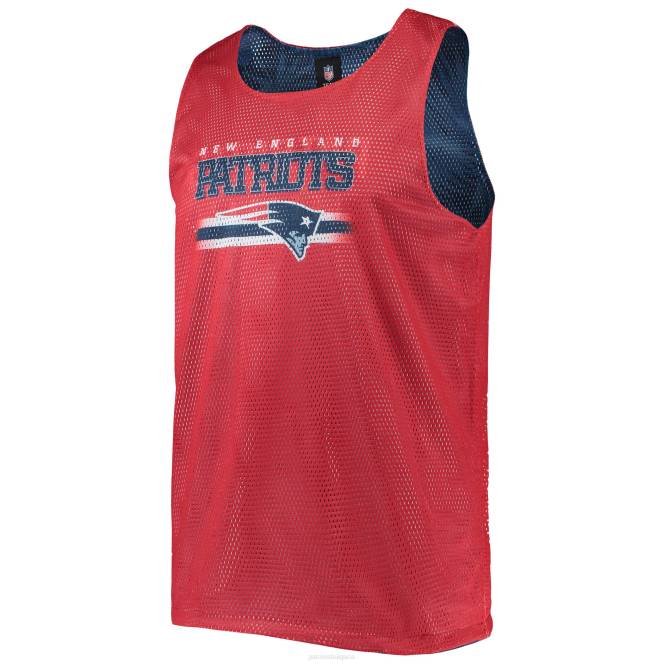 облекло Patriots Jersey Обръщащ се мрежест потник foco в тъмносиньо мъже T8TH2026