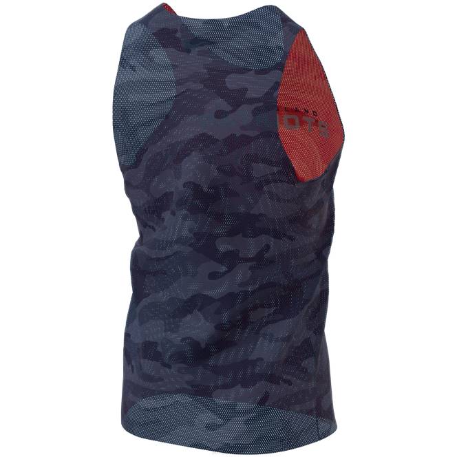 облекло Patriots Jersey foco тъмносиньо/червен реверсивен мрежест потник мъже T8TH2068