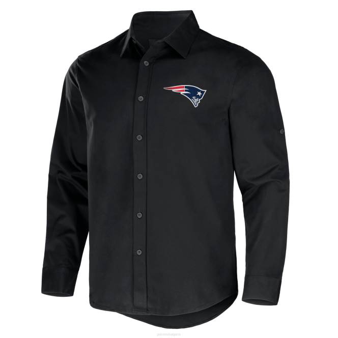 облекло Patriots Jersey nfl x darius rucker колекция от fanatics черна риза с копчета с дълъг ръкав и кепър мъже T8TH1641