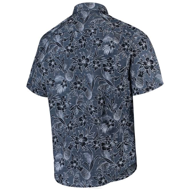 облекло Patriots Jersey tommy bahama тъмно синя ки луау тъкана риза с копчета мъже T8TH1653