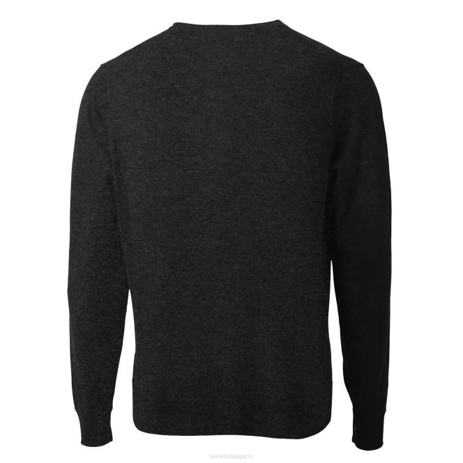 облекло Patriots Jersey пуловер пуловер с v-образно деколте с три смеси с лого Lakemont cutter & buck мъже T8TH1648