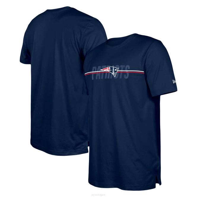 облекло Patriots Jersey нова ера военноморска тениска 2023 NFL тренировъчен лагер мъже T8TH1815