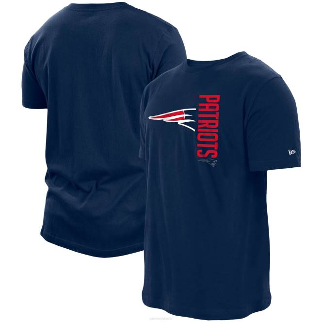 облекло Patriots Jersey нова ера тениска с 2 хита в синьо лого мъже T8TH2065