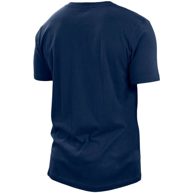 облекло Patriots Jersey нова ера тениска с 2 хита в синьо лого мъже T8TH2065