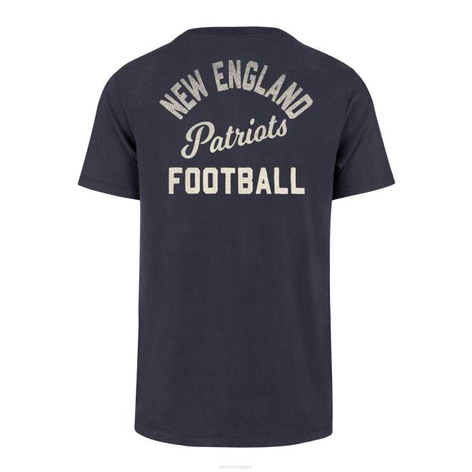 облекло Patriots Jersey 47 тъмносиня тениска Franklin с обратен ход мъже T8TH1831
