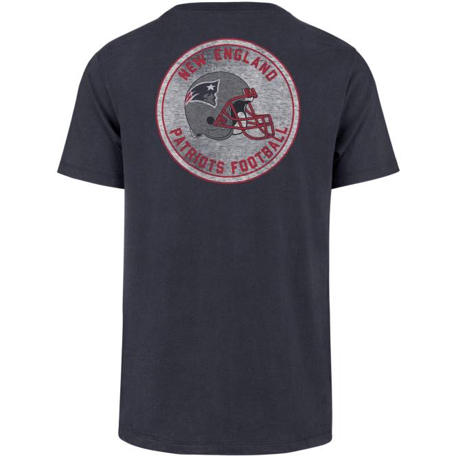 облекло Patriots Jersey 47 тъмносиня отворена полева тениска Franklin мъже T8TH1843