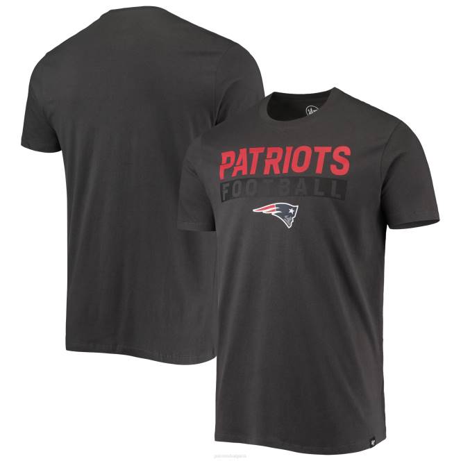 облекло Patriots Jersey 47 charcoal dark ops тениска супер съперник мъже T8TH1890