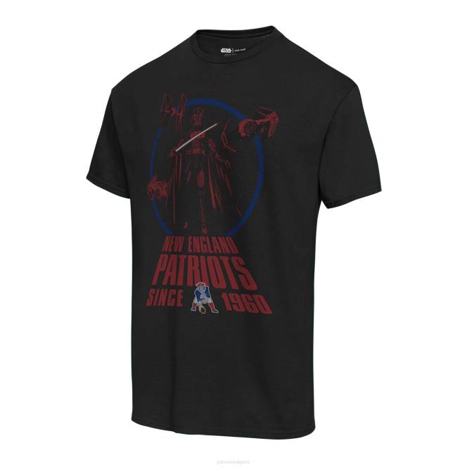 облекло Patriots Jersey нездравословна храна черна тениска с обхождане на Disney Star Wars Empire title мъже T8TH1971