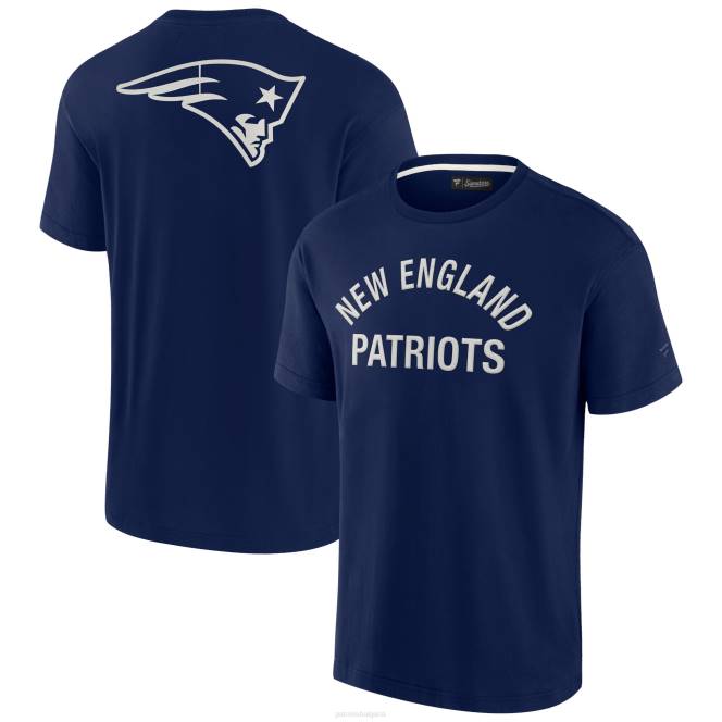 облекло Patriots Jersey супер мека тениска с къс ръкав, характерна за унисекс фанатици мъже T8TH1787
